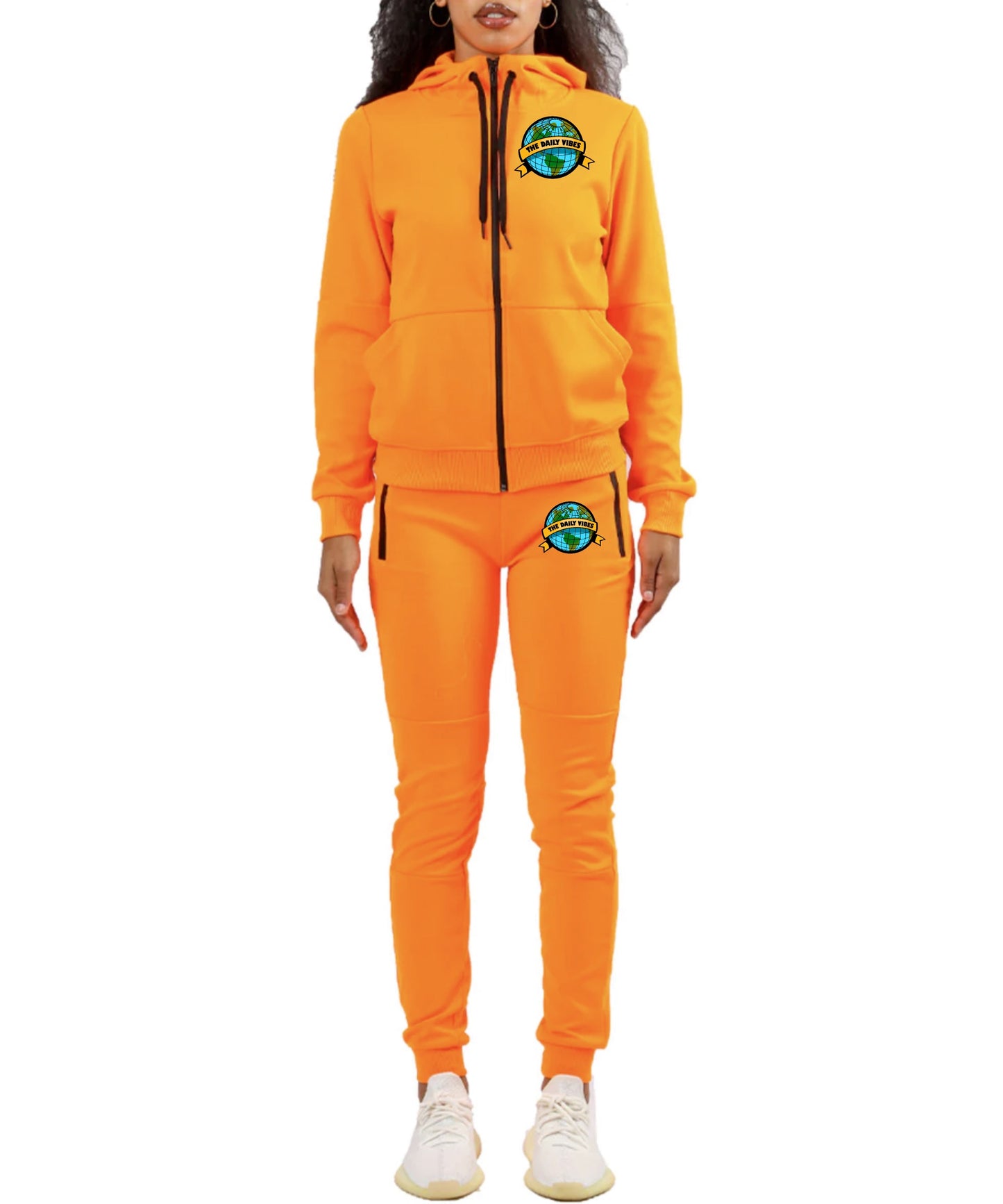 The Daily Vibes Tech Fleece  Women set