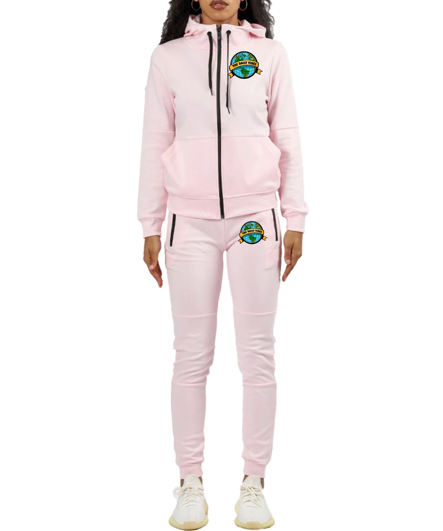 The Daily Vibes Tech Fleece  Women set
