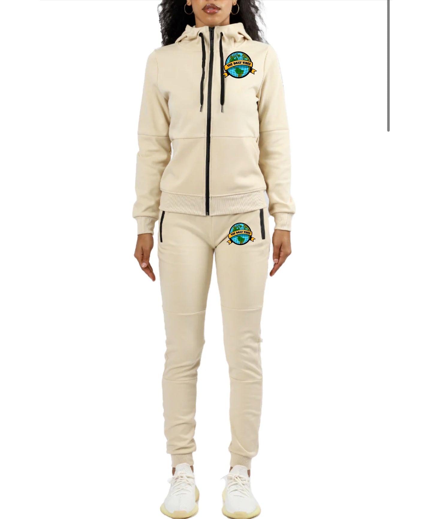 The Daily Vibes Tech Fleece  Women set