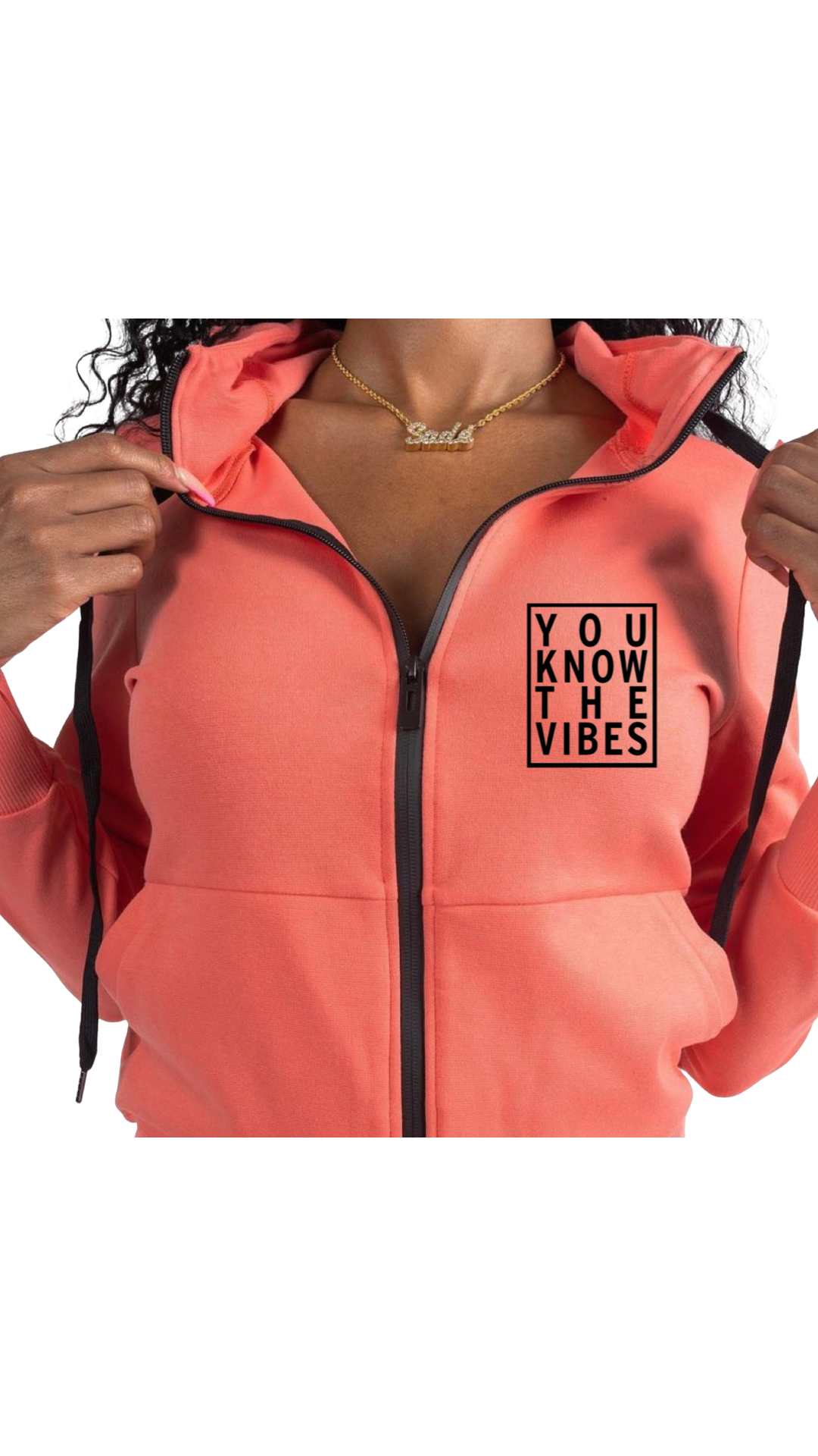 YOU KNOW THE VIBES FLEECE TECH WOMEN